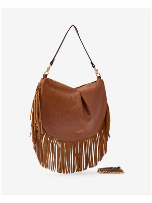 Borsa Mini Pouch Folk con frange Emma Cuoieria Fiorentina Cuoieria Fiorentina | B00006003W240-CAR